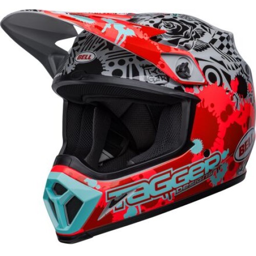 Bell MX-9 Helmet With MIPS - Tagger Splatter