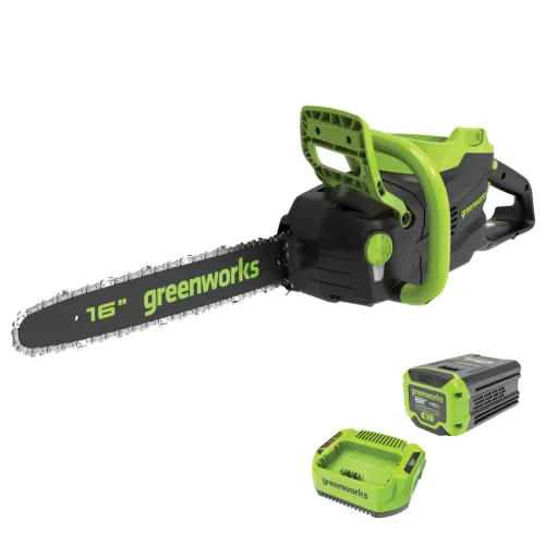 82V Chainsaw with 4Ah Battery and Single Port Charger (CS82410)