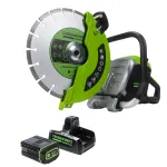 82V 12" Power Cutter Kit with 4Ah Battery and Dual Port Charger (82PC12-4DP) 82V 12" Power Cutter Kit with 4Ah Battery and Dual Port Charger (82PC12-4DP)